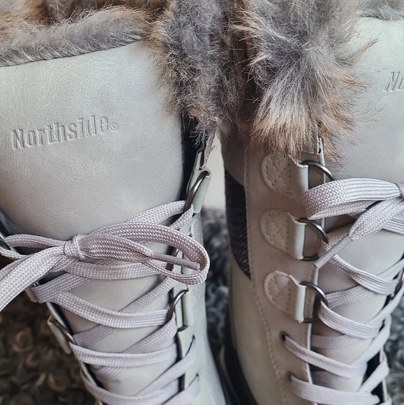 SOLD Bishop Cold Weather Fashion Boots in Birch - Picture 7 of 10